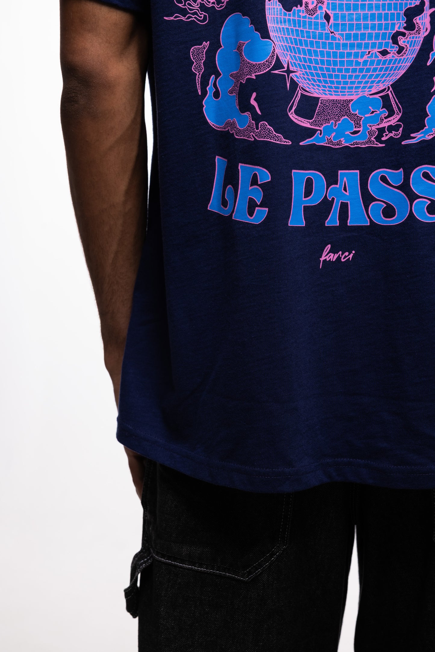 TEE PASSÉ BLUE