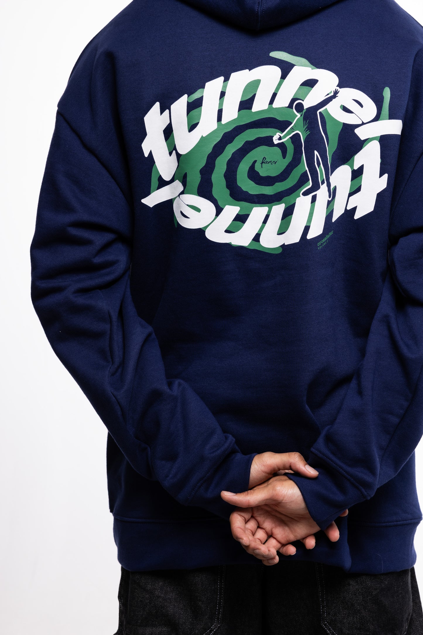 HOODIE TUNNEL BLUE