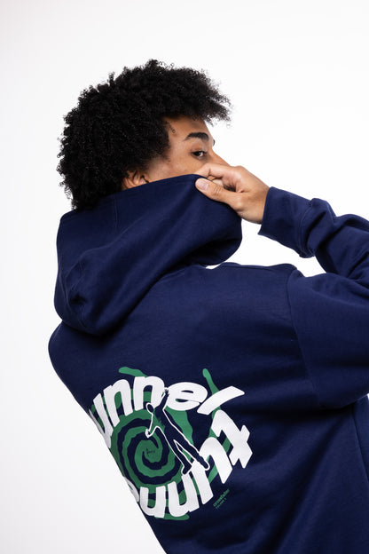 HOODIE TUNNEL BLUE