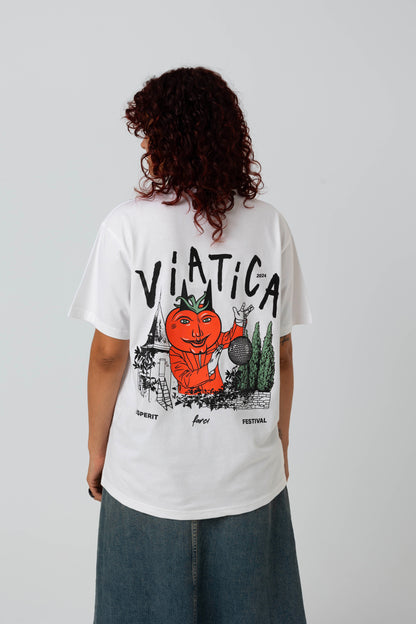 FARCI x VIATICA - TEE WHITE