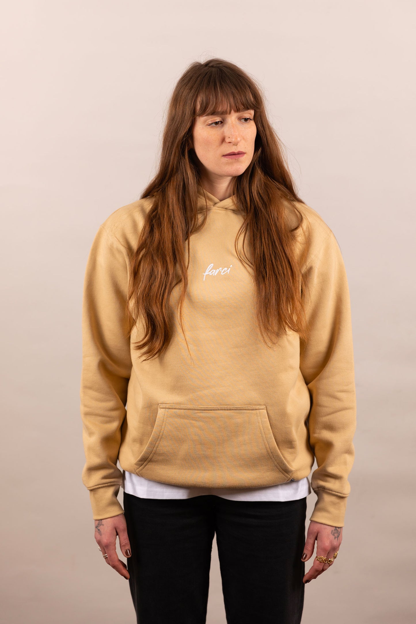 HOODIE CHEVAL BEIGE