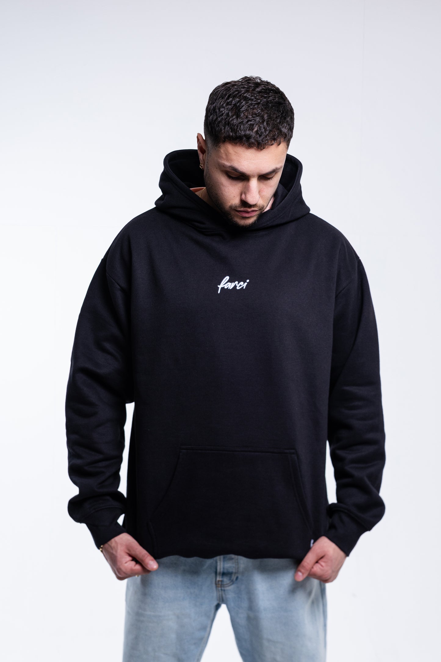 HOODIE INFOLINE BLACK
