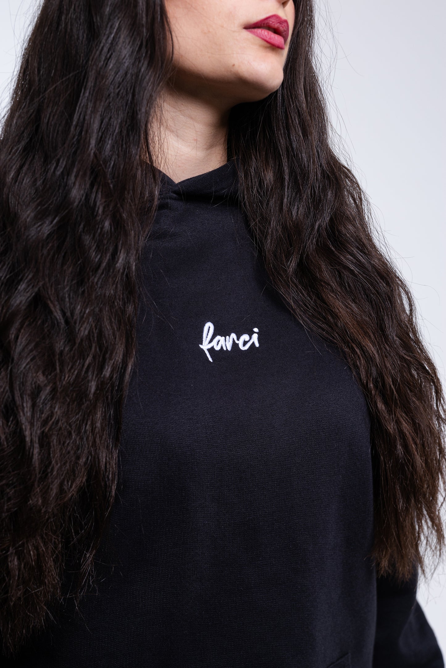 HOODIE INFOLINE BLACK