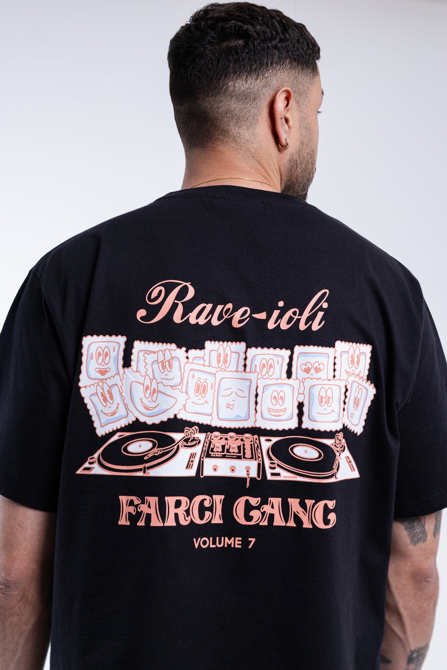 TEE GANG7 BLACK