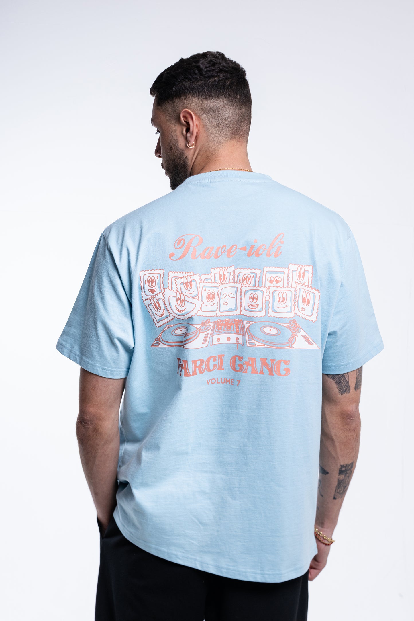 TEE GANG7 BLUE