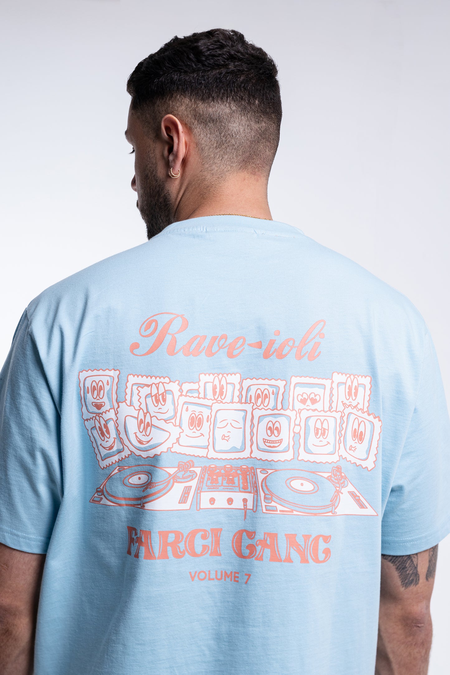 TEE GANG7 BLUE