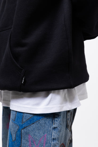 MOTOR HOODIE BLACK
