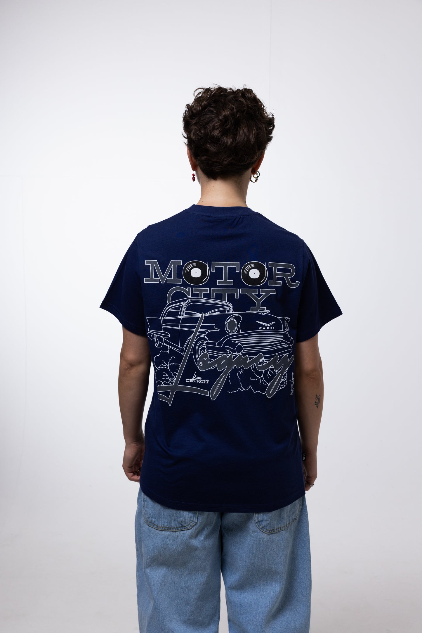 MOTOR TEE BLUE