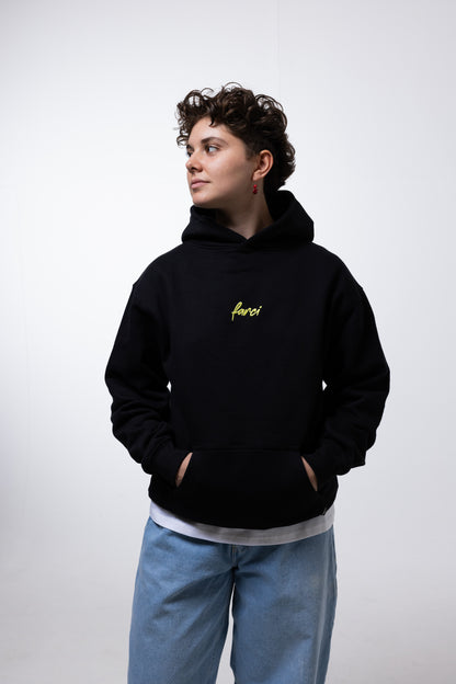 FLAGA HOODIE BLACK
