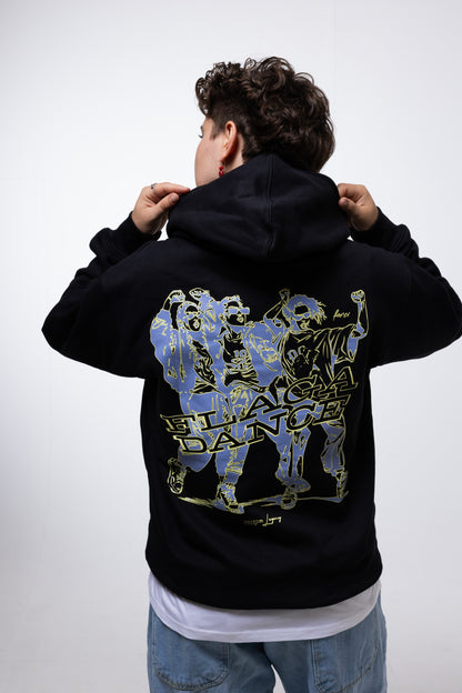 FLAGA HOODIE BLACK