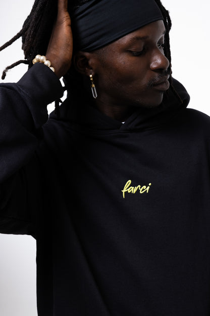 FLAGA HOODIE BLACK