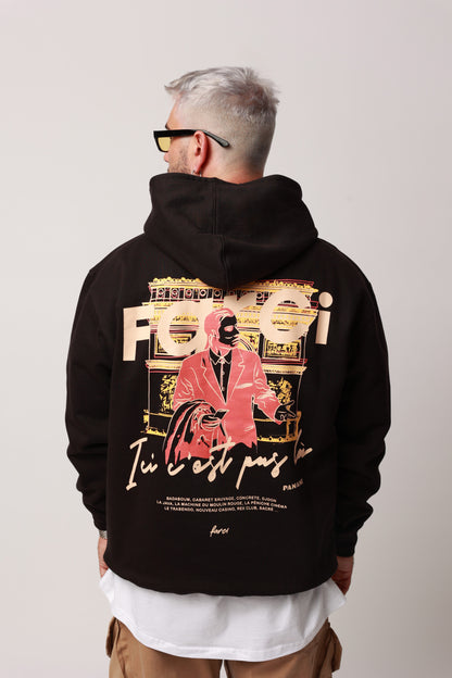 HOODIE ICI BLACK