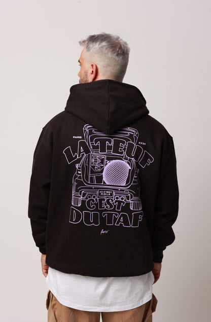 HOODIE TEUF BLACK