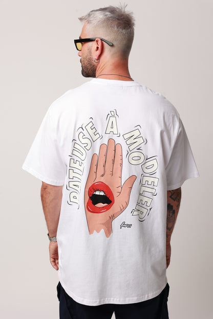 TEE PATEUSE WHITE