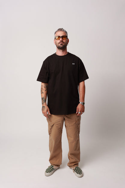 TEE RECORD BLACK