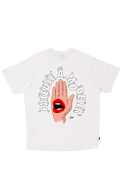 TEE PATEUSE WHITE