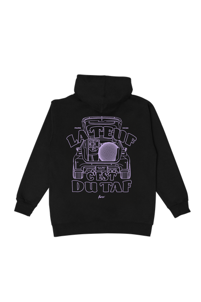 HOODIE TEUF BLACK
