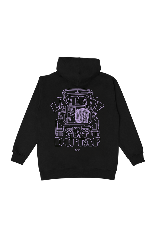 HOODIE TEUF BLACK