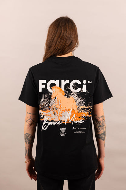 TEE CHEVAL BLACK