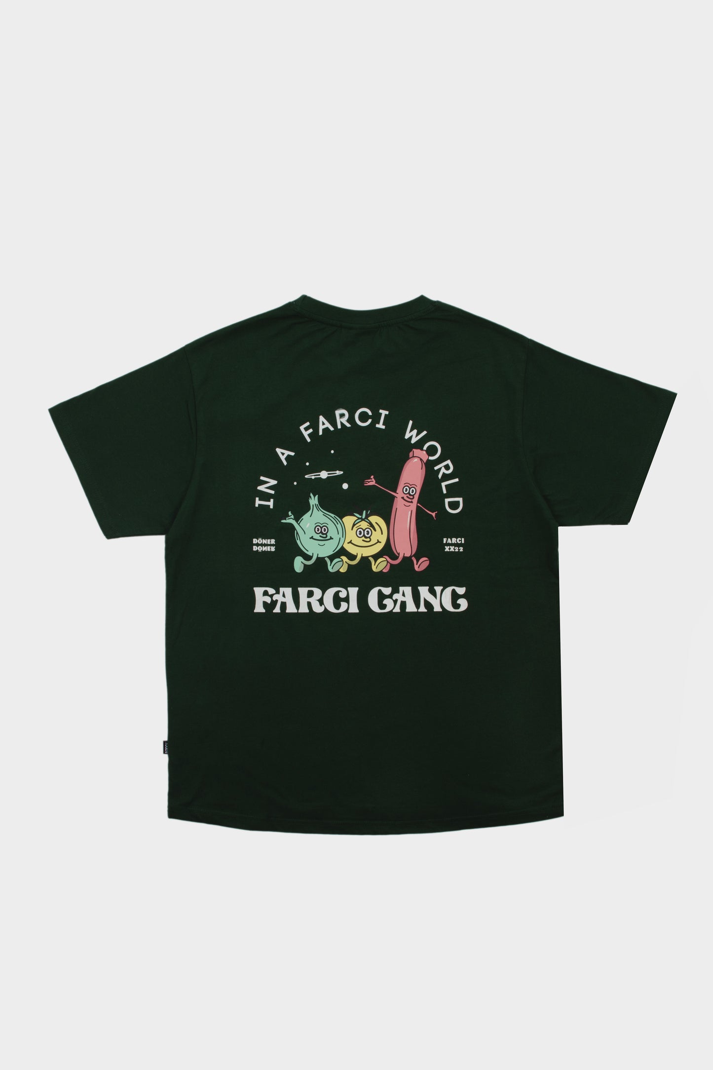 FARCI WORLD Tee-shirt DARK GREEN