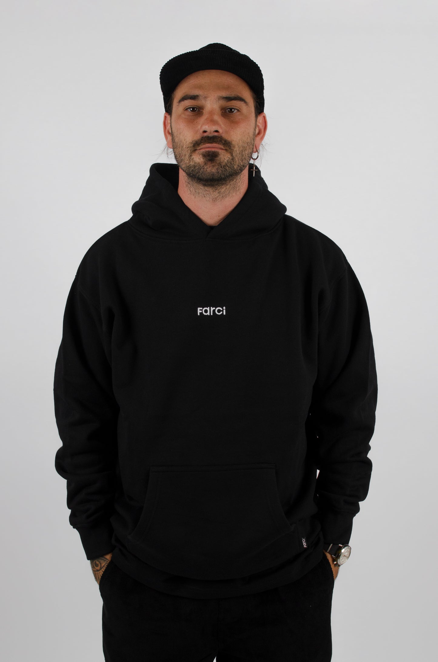 SAULE Hoodie BLACK