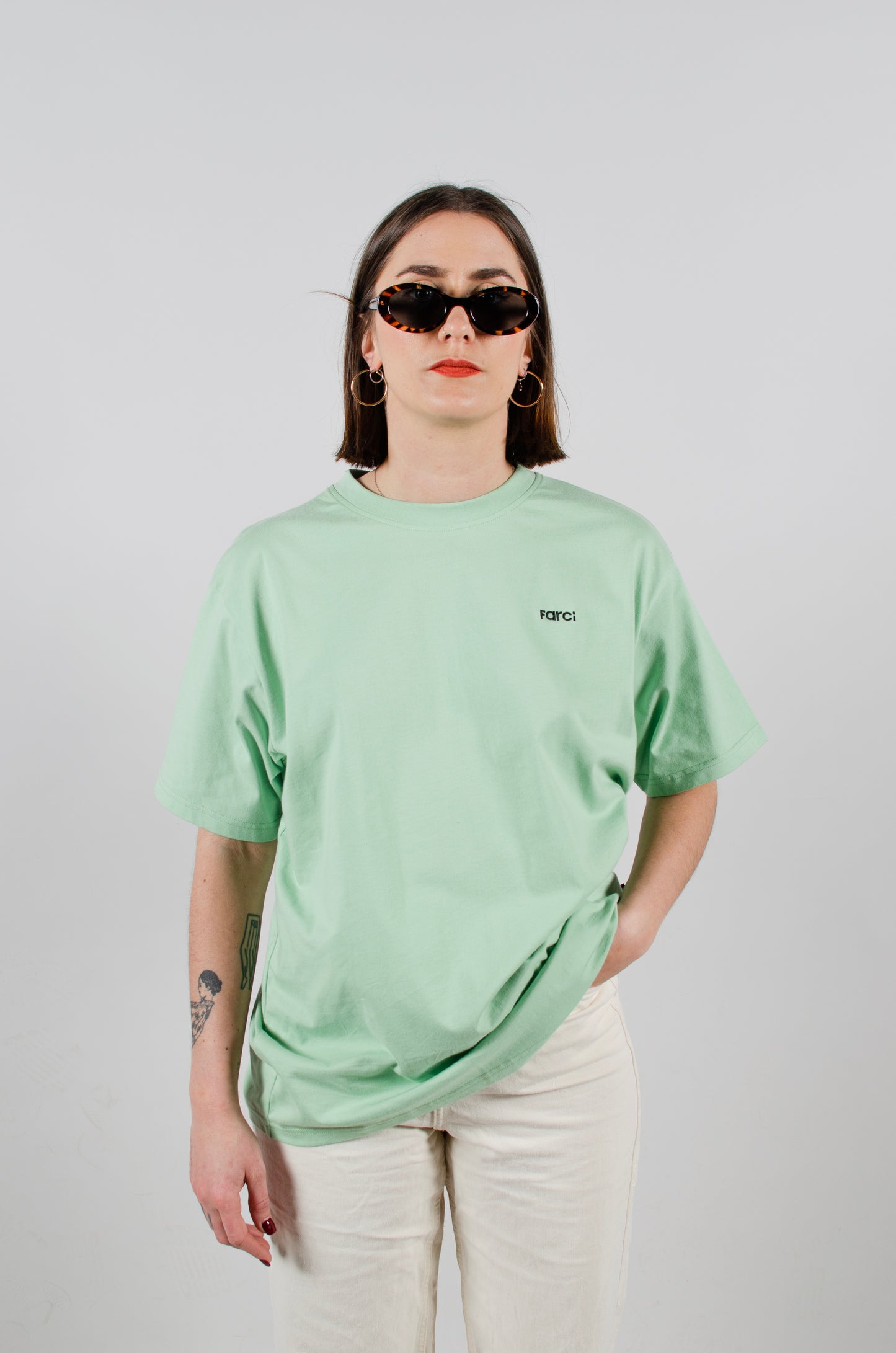 ACID POD Tee PASTEL GREEN