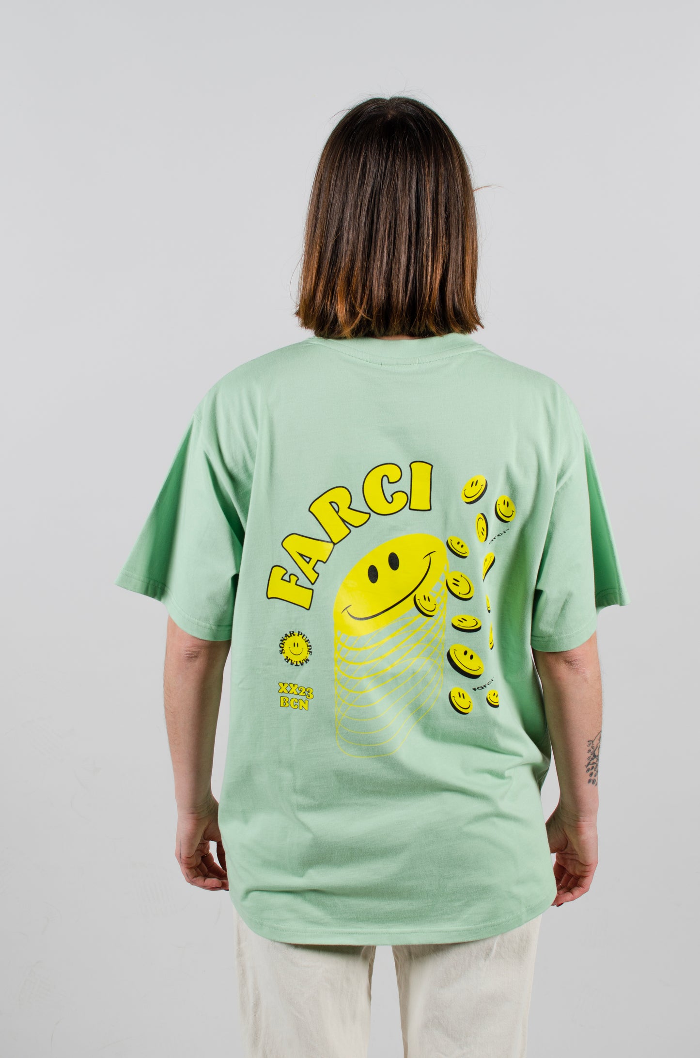 ACID POD Tee PASTEL GREEN